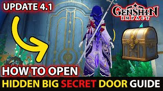 Where You Can Find Arkhium Lumenite Key To Open Hidden Big Secret Door Guide Genshin Impact 41 [upl. by Hsreh]