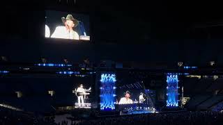 George Strait  Run  Bank of America Stadium Charlotte NC June 1st 2024 06012024 [upl. by Annawit]