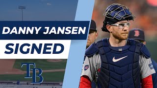 Danny Jansen SIGNS with RAYS [upl. by Giltzow845]