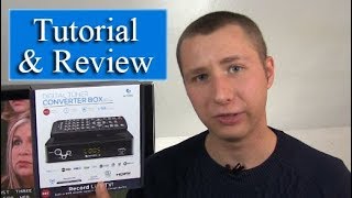 Ematic AT103B Digital Converter Box  DVR Recording Tutorial amp Review [upl. by Eibreh]