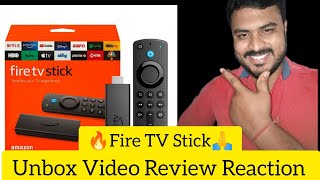 Fire Tv Stick UNBOXING Video Review Reaction RakiVijay firetvstick unboxing rakivijay [upl. by Sonahpets]