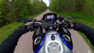 How it feels to ride Yamaha MT10 AKRAPOVIC SOUND [upl. by Rattray]