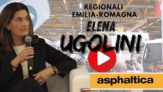 🟠Elena Ugolini a ASPHALTICA Visione Decennale e Sostenibilità per lo Sviluppo della Regione [upl. by Therese]