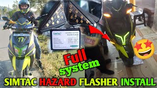 Hazard Flasher⚡ Install in Light Dragon 🔥 Ntorq XT 125 ntorq xt modified [upl. by Endaira]