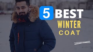 ⭕ Top 5 Best Winter Coats 20232024 Review and Guide [upl. by Aihpledalihp]