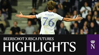 HIGHLIGHTS U23 Beerschot  RSCA Futures  20222023 [upl. by Aistek]