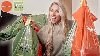 COME TO TK MAXX HOMESENSE WITH ME VLOG amp HUGE BUDGET HOMEWARE HAUL CHRISTMAS 2020  Freya Farrington [upl. by Naro]