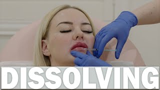 Lip filler dissolving  FULL lip filler dissolving consult amp procedure  Cosmetic Injector Sydney [upl. by Azarcon]