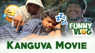 Kanguva movie watching with masti 😂 ShivShaktiGarbaClass  kanguva movie vanbhazala harubha [upl. by Calhoun299]