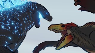 Godzilla vs Skullcrawler  Animation Part 33 [upl. by Htide878]