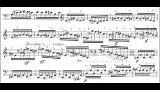 György Ligeti Sonata for Solo Cello w score [upl. by Anneiv]