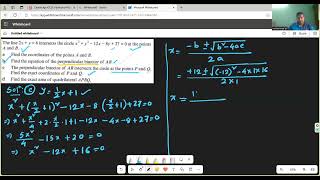 Cambridge IGCSEAdd math  Circle  Creative Math Academy [upl. by Wolfe248]