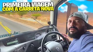 PRIMEIRA CARRADA PARA O NORDESTE COM A CARRETA 4° EIXO 🤪 [upl. by Luella]