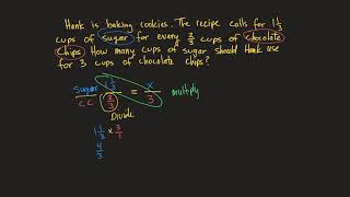 Proportional Word Problems 7th Grade Math [upl. by Ykroc]