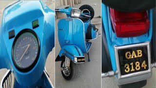 Vespa Restoration after review vespaworkshop [upl. by Ygief]