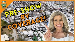 TAMPA FLORIDA RV SUPER SHOW LIVE  PRE SHOW COVERAGE [upl. by Lennaj588]