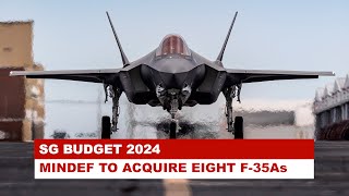 Eight F35As to be part of the RSAFs Fighter Fleet [upl. by Ylrak901]