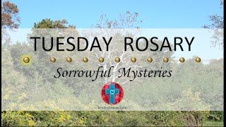 Tuesday Rosary • Sorrowful Mysteries of the Rosary 💜 October 31 2023 VIRTUAL ROSARY  MEDITATION [upl. by Luiza18]