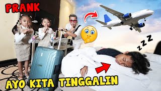 PRANK TINGGALIN TIM TERKUNCI DI KAMAR HOTEL SENDIRIAN wkwkw [upl. by Onafets]