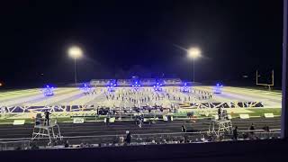 Greenwood Marching Woodmen amp Irish Guard  Senior Night Football Performance  10112024 Stands [upl. by Niran]