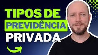 Tipos de Previdência Privada [upl. by Ahsemik]