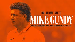 Oklahoma State vs West Virginia Postgame News Conference  1052024 [upl. by Spieler324]