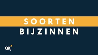 De verschillende soorten bijzinnen [upl. by Inafit]