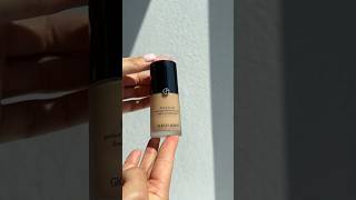 Giorgio Armani Luminous silk foundation 35 ✨ Olive undertone giorgioarmani foundation swatches [upl. by Abekam]