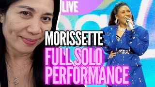 Morissette Amon Full Solo Performance Live [upl. by Bandur442]