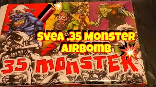 35 MONSTER AIRBOMB  SVEA FIREWORKS [upl. by Ahsied]