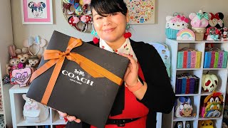 Unboxing the Coach Cassie 19 Heart Strap ❤️ Crossbody  Valentines Collection 2024 [upl. by Ahsinik]