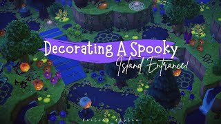 Decorating A Spooky Island Entrance  Animal Crossing New Horizons [upl. by Alyn92]