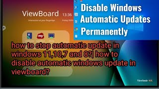 how to disable automatic windows update permanently  pankajpalclasses viralvideo [upl. by Berkley438]