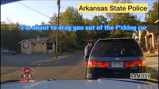 Perp Door Dashing On Suspended License Runs From Police [upl. by Alhsa516]