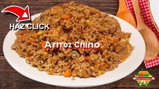 ARROZ FRITO CHINO LA MEJOR RECETA [upl. by Arayk]