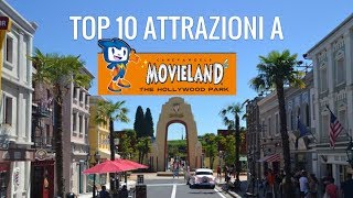 Top 10 Attrazioni a Movieland [upl. by Eerol]