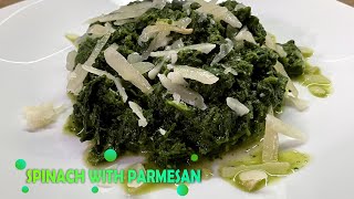 Spinach with Parmesan [upl. by Nagek880]