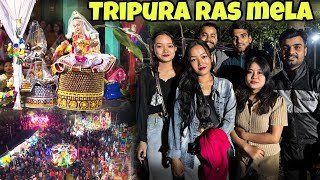 TRIPURA Famous Ras mela of Bishnupriya Manipuri Kamalpur  Met Kokborok actress [upl. by Tegan]