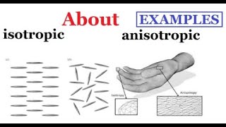 Isotropic and Anisotropic Material Difference [upl. by Odnalo]