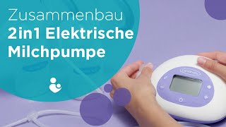 Zusammenbau der 2in1 Elektrischen Doppelmilchpumpe [upl. by Netty]