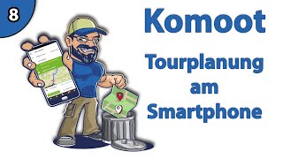 Komoot  Tourenplanung am Smartphone  Tutorial 8 [upl. by Anide]