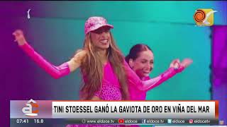 TINI ganó la quotGaviota de Oroquot en Viña del Mar tras su GRAN SHOW [upl. by Ahsias]