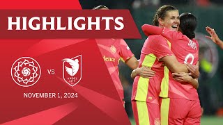 FULL HIGHLIGHTS  Portland Thorns FC vs Angel City FC [upl. by Seuqramed]