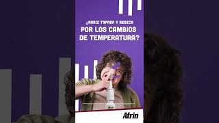 ¿Nariz tapada por el cambio de clima Afrin® No Drip te alivia [upl. by Slifka]