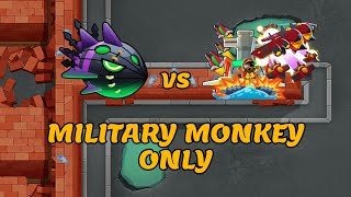 BTD6 Lych vs Military Monkeys Only [upl. by Grados]