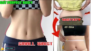 TOP EXERCISES FOR SMALL WAIST IN 10 DAY  GET Slim waist amp PERFECT ABS [upl. by Bowes]