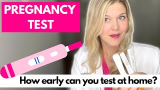 How early can you take a pregnancy test at home Implantation Symptoms and Early Pregnancy Testing [upl. by Namlaz]