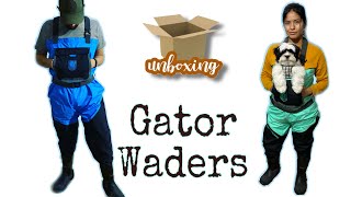 Gator Waders  Mud riding gear you need  Unboxing our first name brand waders [upl. by Jaenicke569]