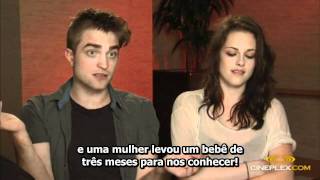 Entrevista completa de Kristen Stewart e Robert Pattinson para o Cineplex  Legendado [upl. by Anbul]