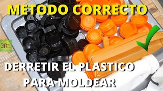 Como derretir plastico en casa método correcto  No cometas estos errores [upl. by Teague]